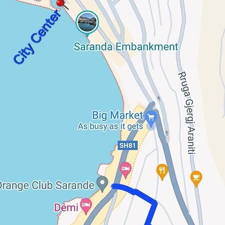 Ona Apartament Sarandë Esterno foto